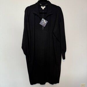NWT Ava & Viv Black Knit Dress Size 2X